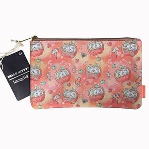 Loungefly Sanrio Hello Kitty and Friends Carnival Nylon Zipper Pouch NWT